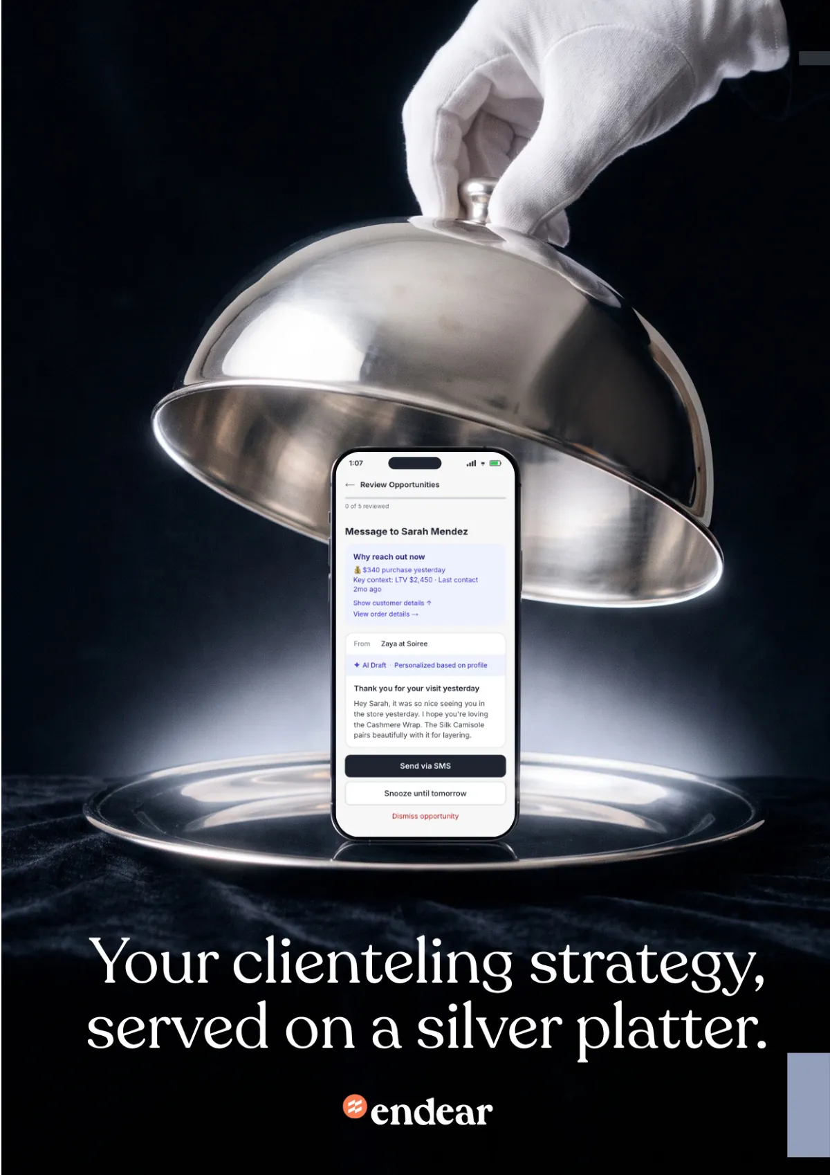 Your clienteling strategy, served on a silver platter. Page 2 of 28.