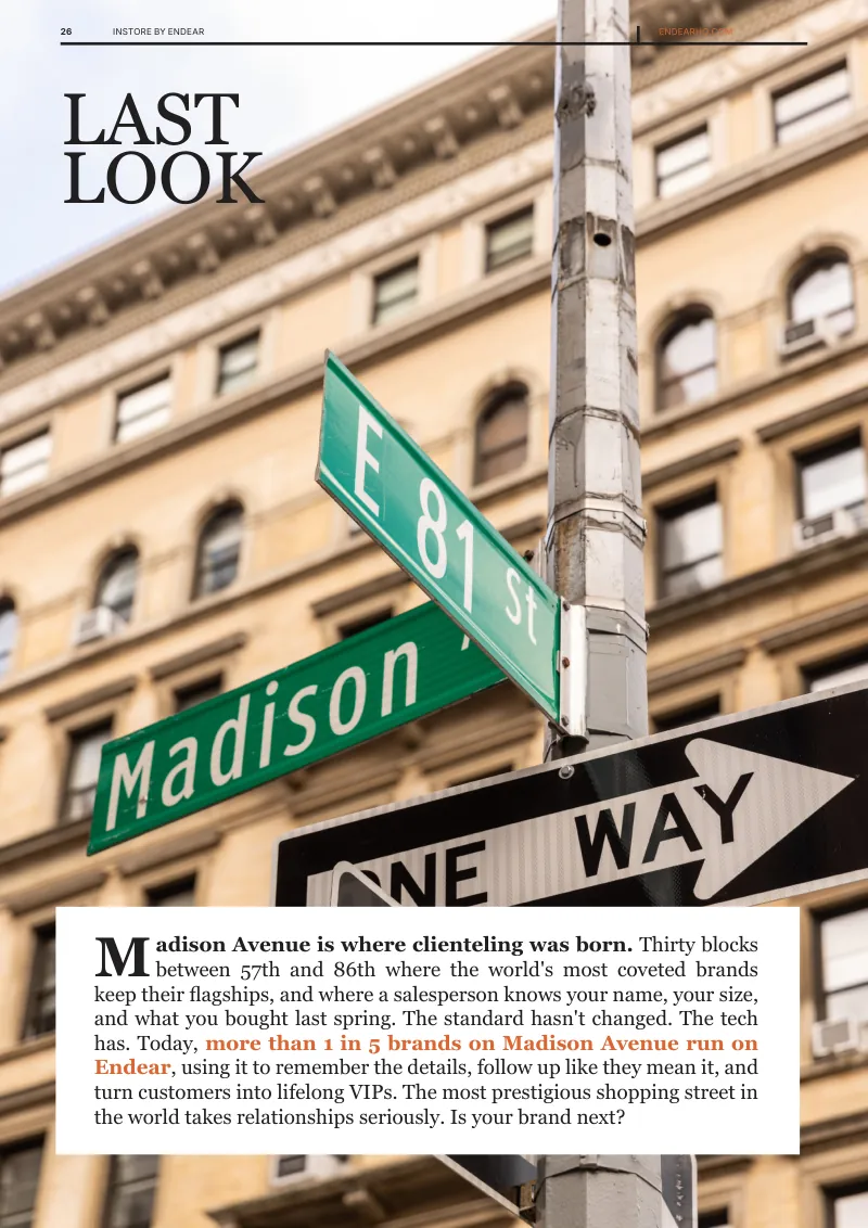 Last Look — Madison Avenue. Page 27 of 28.